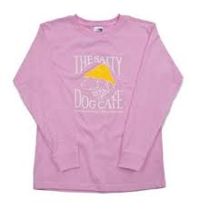 Youth Long Sleeve In Hot Pink The Salty Dog Inc