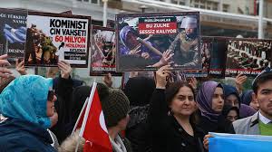 Doğu türkistan devleti hakkında bilgi; Cin In Dogu Turkistan Politikalari Protesto Edildi