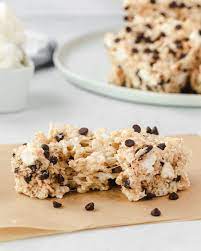 chocolate chip rice krispie treats