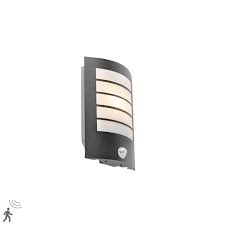 Exterior Wall Light Black Ip44 With