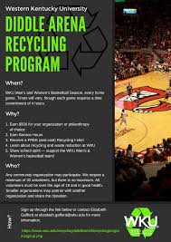 Diddle Smith Recycling Program Western Kentucky University