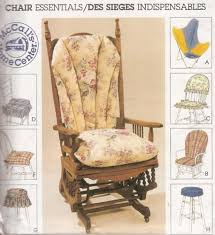 We did not find results for: Mccalls 2724 Sewing Pattern Butterfly Chair Cover Glider Rocker Pads Chair Cushions Or Backs Flange Cushion Mccalls Patterns Amazon Com Books