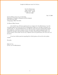 Example Of Recommendation Letter For Job Personal Writing