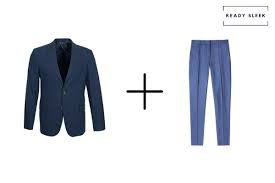 what color pants go with a navy suit