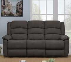 carsley fabric 3 seater recliner