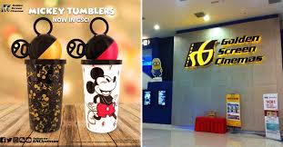 The biggest cinema is located at mid valley megamall. You Can Get Mickey Mouse Tumbler At Golden Screen Cinema Foodie