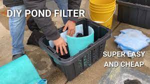 diy pond filter how to build a semi