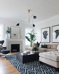 black white interior design ideas