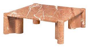 Rojo Alicante Marble Jumbo Low Table