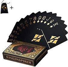 Beforehand, it meant running to the local shop and get back with the deck you needed. Amazon Com Vitality Life Gold Playing Cards Waterproof Plastic Poker Cards Best Cool Unique Black Personalized Playing Cards Pvc Magic Card Decks Deck Of Cards Everything Else