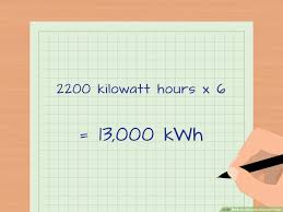 4 ways to calculate kilowatt hours