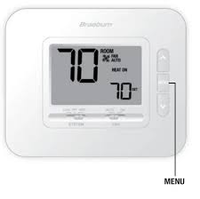 non programmable thermostats user manual