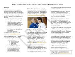 Adult Education Planning Process In The Peralta Community