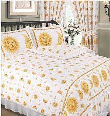 double bed duvet cover set sun and moon