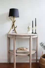 Ikea Console Table A Bleached Wood Look