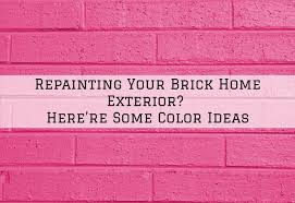 Repainting Your Brick Home Exterior