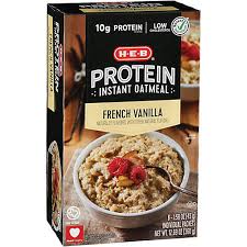protein french vanilla instant oatmeal