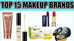 top 15 makeup brand in india best