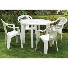 Have A Plastic Garden Table At Your