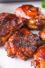 air fryer bbq en thighs ninja