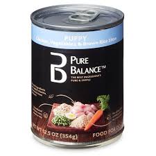 Pure Balance Chicken Vegetables Brown Rice Stew Puppy Wet