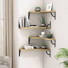 Canupdog Corner Floating Shelves Wall
