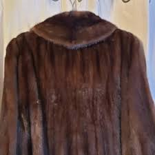Dark Brown Mink Fur Coat Pat Flesher