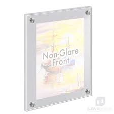 Satin Frost Acrylic Frames With Non