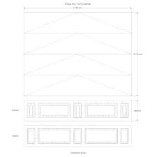 Standard Garage Door Size Size Of Garage Garage Size Chart