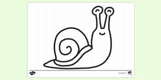 Snail coloring pages printable clip art library. Free Snail Colouring Page Preschool Colouring Sheets