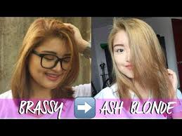 How To Get Ash Blonde Hair For 500 Pesos Arah Virtucio