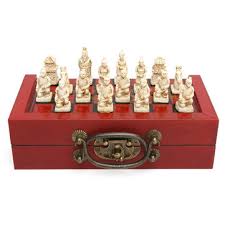 20% coupon applied at checkout save 20% with coupon. 32 Pcs Terra Cotta Warriors Figure Chess Set With Chinese Wood Leather Box Board Games Sale Banggood Com