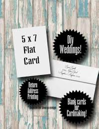 Blank Cards With Envelopes And Return Address Printing 25 White 5x7 A7 For Diy Weddings Diy Invitations Card Making Kit Craft Supplies