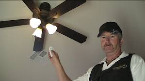 converting an existing ceiling fan to a
