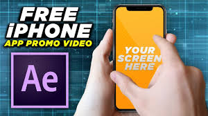 This template contains 12 photo/video placeholders, 7 editable text layers, 2 logo placeholders. Free Iphone App Promo Video Template Adobe After Effects Tutorial Youtube