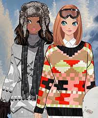 mega roiworld winter dress up game