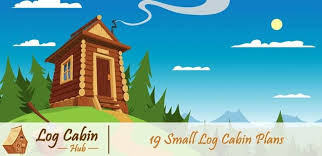 19 Beautiful Small Log Cabin Plans With