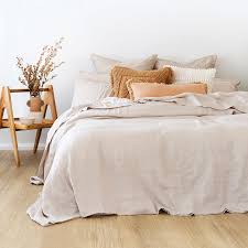 french linen quilt cover set by bambury
