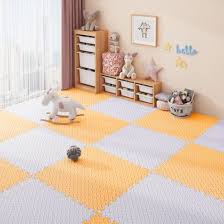 customized color eva foam baby play mat