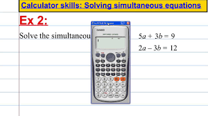 Casio Fx 991es Plus Calculator Skills