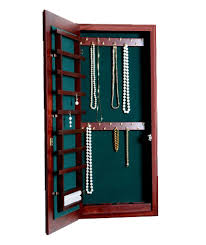 Small Wall Mounted Jewelry Cabinet No