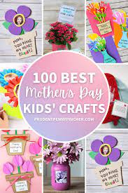 100 best mother s day crafts for kids