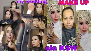 my wedding makeup ala ksw you