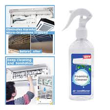 Use a mixture of soap or detergent to clean dirt, hair, and pet dander on the evaporator coils in your air conditioner. Air Conditioner Coil Cleaner Spray No Rinse Refrigerator Evaporator Condenser Cleaner Foam Inside All Purpose Dirty Degreaser Cleaner For Appliances No Damage 1 Bottle Buy Online In Bosnia And Herzegovina At Bosnia Desertcart Com