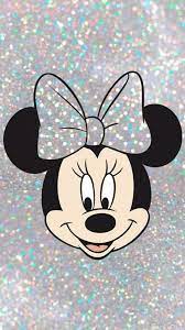 Cute Minnie Mouse Glitter Wallpapers ...