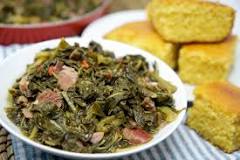 What takes the bitterness out of turnip greens?