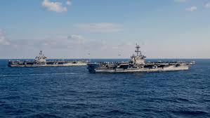 2 U.S. Aircraft Carriers Now in South China Sea as Chinese Air Force Flies  39 Aircraft Near Taiwan - USNI News