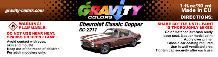 Chevrolet Classic Copper Gravity Colors