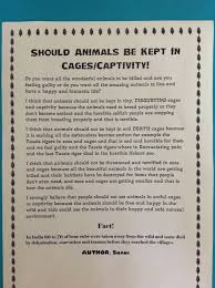 on should animals be kept in zoos