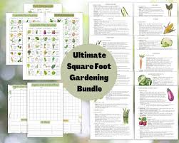Printable Grid Gardening Planner